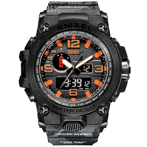 Smael 1545 Led Dual Display Men Sports Reloj Electronic Quartz 13
