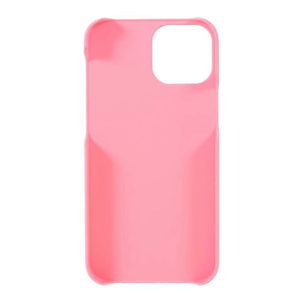 Glansigt Gummerat Hårt PC Välskyddande Telefonfodral för iPhone 13 mini 5,4 tum Multicolor Style H