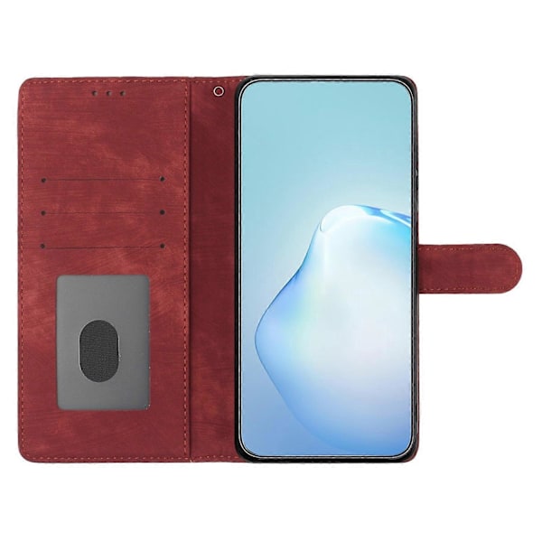 Til Samsung Galaxy A05 4G Etui PU Læder Foldbart Stativ Ensfarvet Telefoncover Multicolor Style G