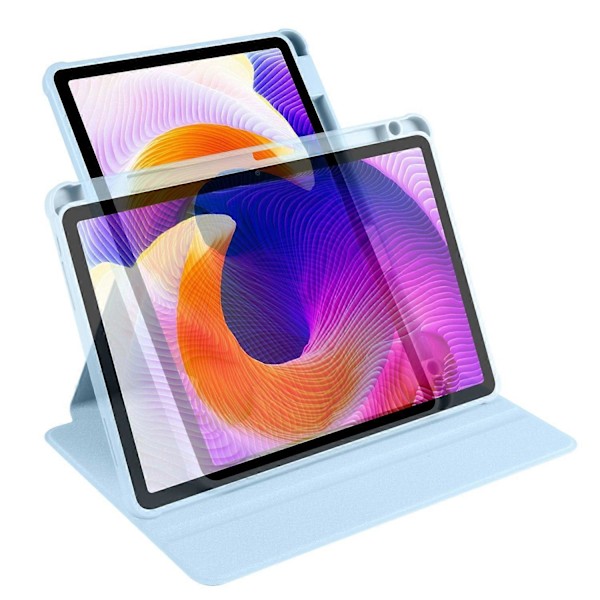 Fodral för Xiaomi Redmi Pad SE Läder Roterande Ställ Surfplatta Skydd Auto Sleep/Wake Multicolor Style C