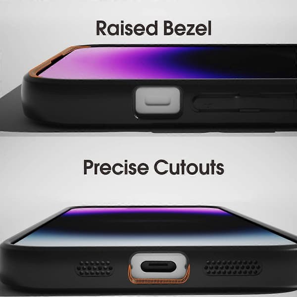 IBMRS Deksel til iPhone 14 Plus TPU+PC Fallsikkert Telefondeksel Beskyttelse Multicolor Grid Camouflage