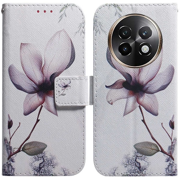 Plånboksfodral med mönster för Realme 13+ 5G/13 Pro 5G (Kina) i läder Multicolor Style A