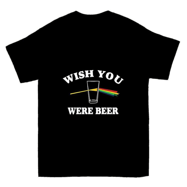 Önskar att du var öl för män och kvinnors T-shirt L