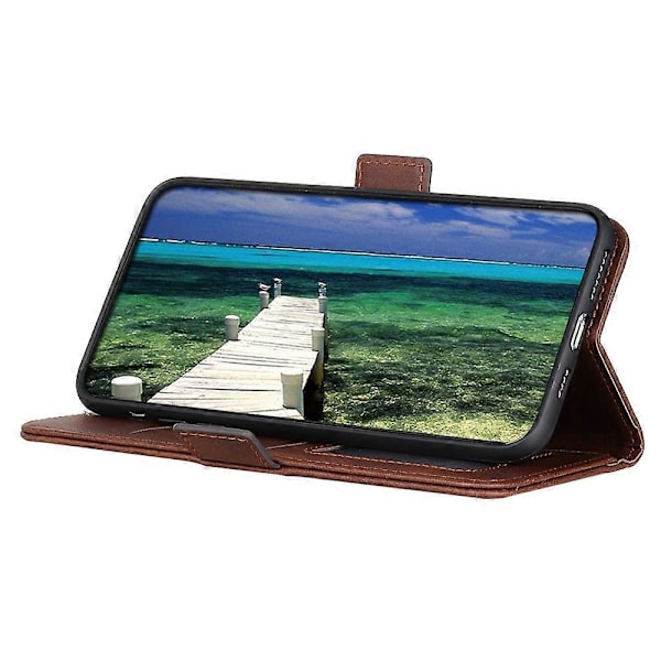 Huawei nova Y91 4G/Enjoy 60X -mallille lehmännahkajäljitelmä lompakkokotelo PU-nahkakansi jalustalla Multicolor Style E