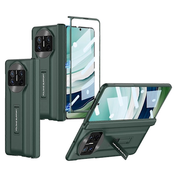 GKK Kova PC-kotelo jalustalla ja karkaistulla lasikalvolla Huawei Mate X5 -puhelimelle Multicolor Style D