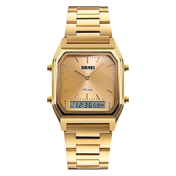 Skmei 1220 multifunktionell utomhus vattentät watch Gold