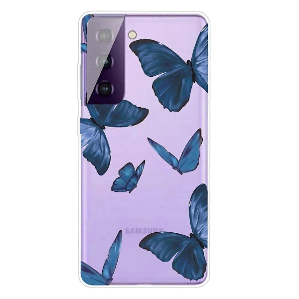 Mönstertryckt TPU-skal för Samsung Galaxy S21 FE