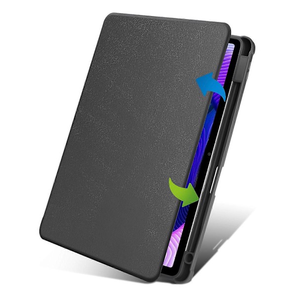 Læder Tablet Cover med Roterende Stand og Auto Sleep/Wake til Xiaomi Redmi Pad SE Multicolor Style A