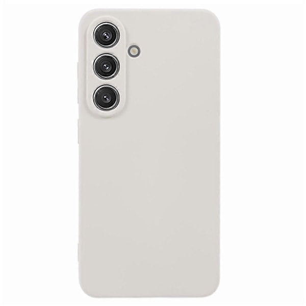 WANLONFENG RB1-serien Skärmskydd Fodral Mjukt TPU-skal för Samsung Galaxy S25 Multicolor White