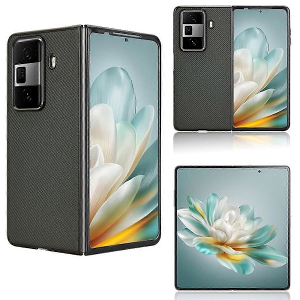 Honor Magic Vs3 5G -kotelo, hiilikuitukuvioitu, iskunkestävä PU+PC-puhelinkuori Multicolor Style D