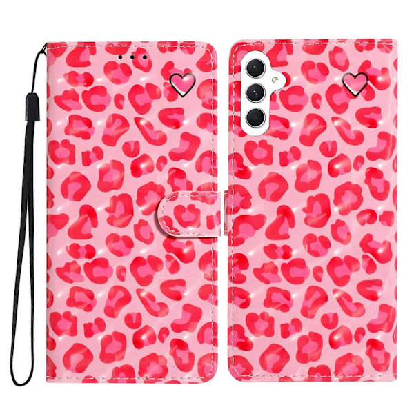 Til Samsung Galaxy S23 FE Etui Wallet PU Læder 3D Mønster Print Telefon Cover Multicolor Style D