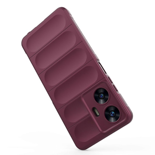 Fleksibelt TPU-deksel til Realme C55 4G, ripebestandig og robust bakdeksel Multicolor Style D