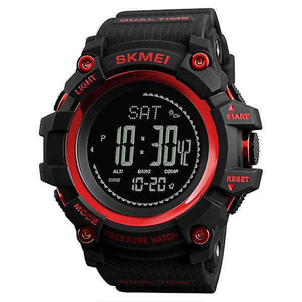 Skmei 1358 30m Vandtæt Digitalt Ur Sort Red