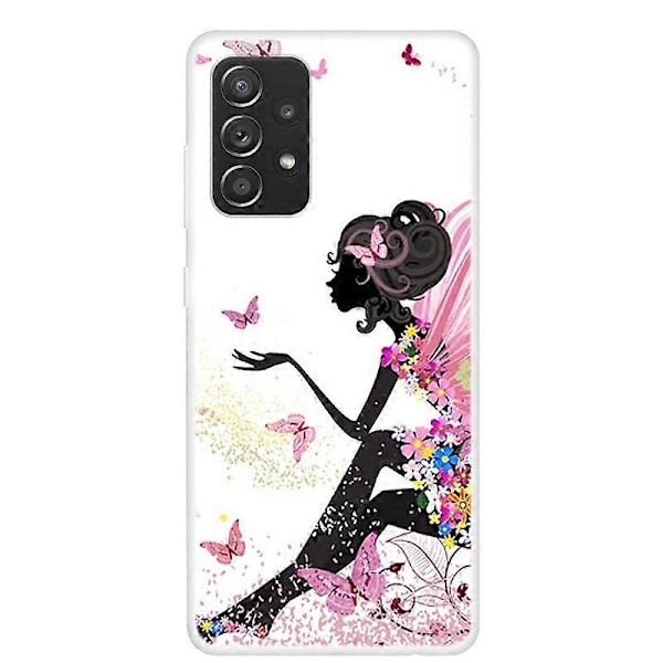 Mönstertryckt Flexibelt TPU-telefonskal för Samsung Galaxy A52 4G/5G/A52s 5G Multicolor Style G