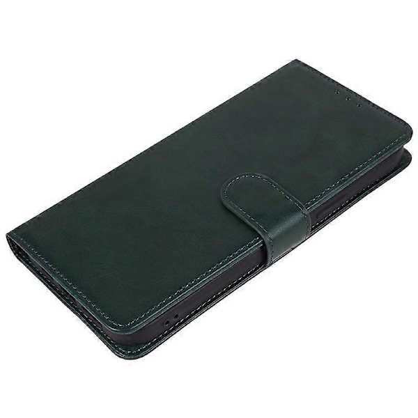 Kalvtextur PU Läder Plånboksfodral med Ställ för iPhone 13 Pro Max Multicolor Style C