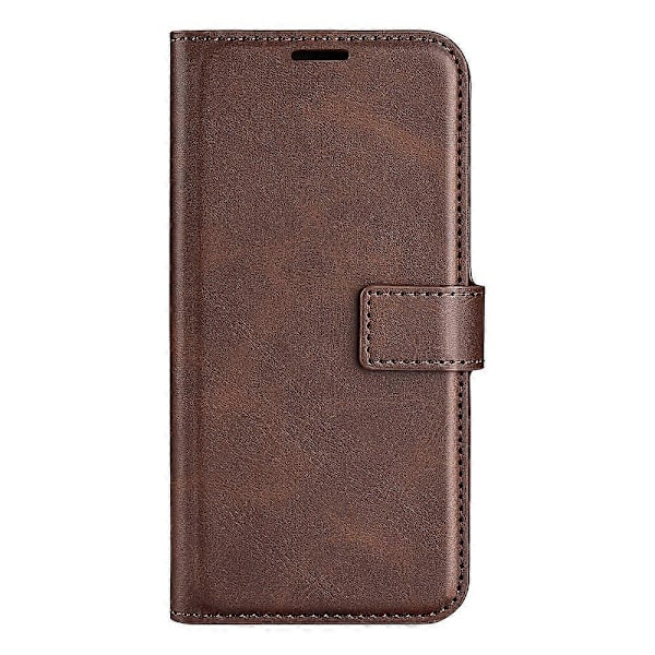 Til Motorola Moto G75 5G Stand Case Anti-Scratch Kalvetekstur Læder Telefon Cover Multicolor Style G