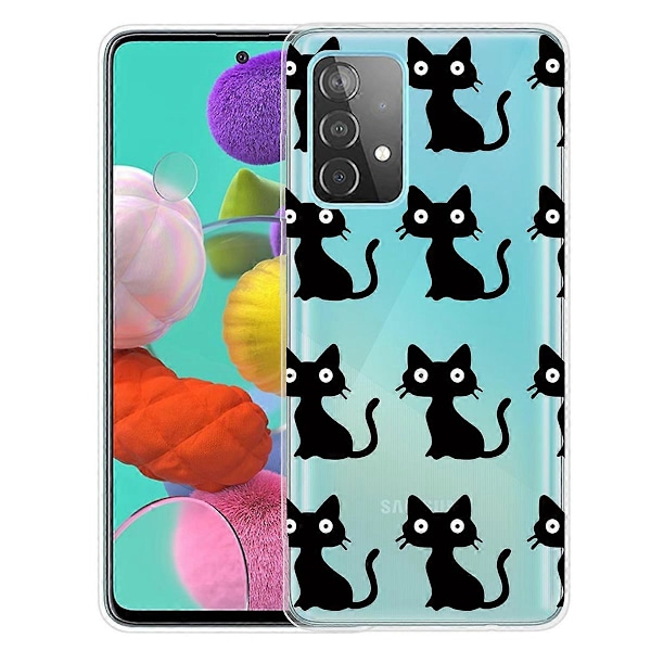 Mönstertryckt Mjukt TPU-telefonskal för Samsung Galaxy A32 4G (EU-version)