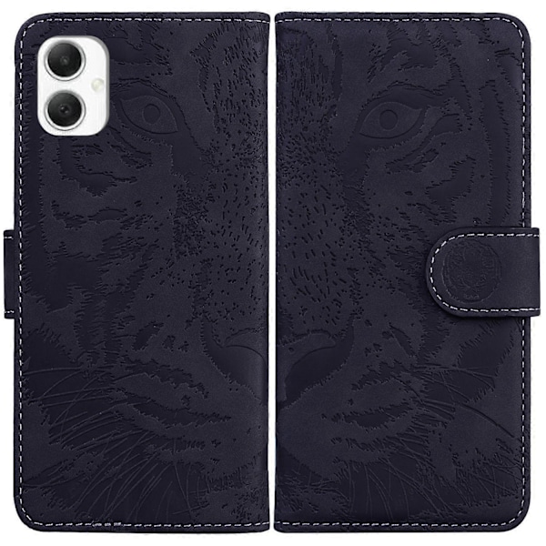 Til Samsung Galaxy A06 Etui Tiger Prægning Læder Wallet Telefon Cover Multicolor Style B