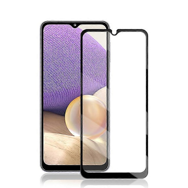 Typ A MOCOLO Full Glue Full Covering Silk Printing Härdat Glas Film för Samsung Galaxy A32