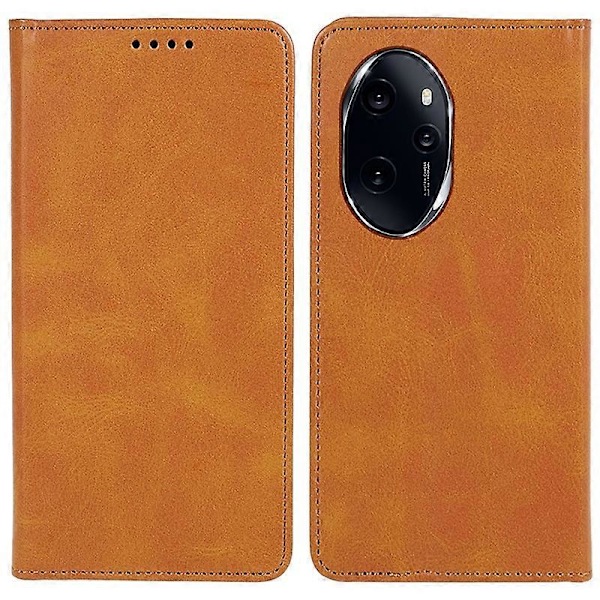 Honor 100 Pro 5G -kotelo vasikannahkakuvioinen magneettisuljettava nahkainen puhelinlompakkokotelo Multicolor Style D