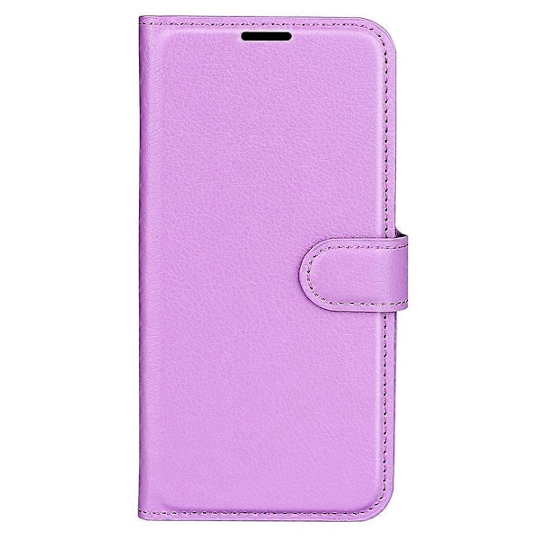 Puhelinlaukku jalustalla iPhone 15 Plus -puhelimelle, PU-nahkainen lompakkokotelo Multicolor Style H