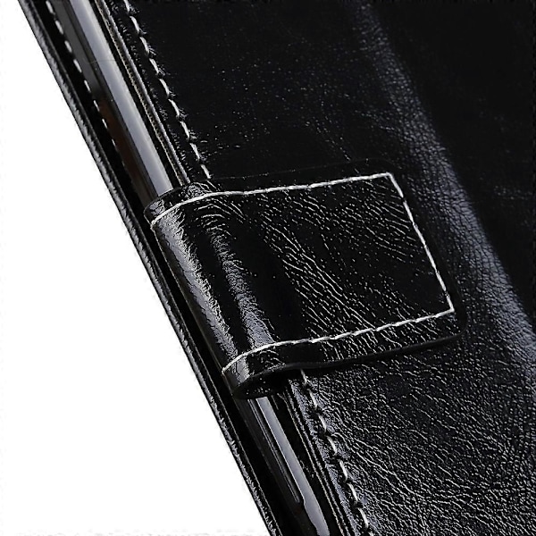 Til Huawei Mate 60 Retro Crazy Horse Tekstur PU Læder Shell Wallet Stand Telefon Cover Multicolor Style B