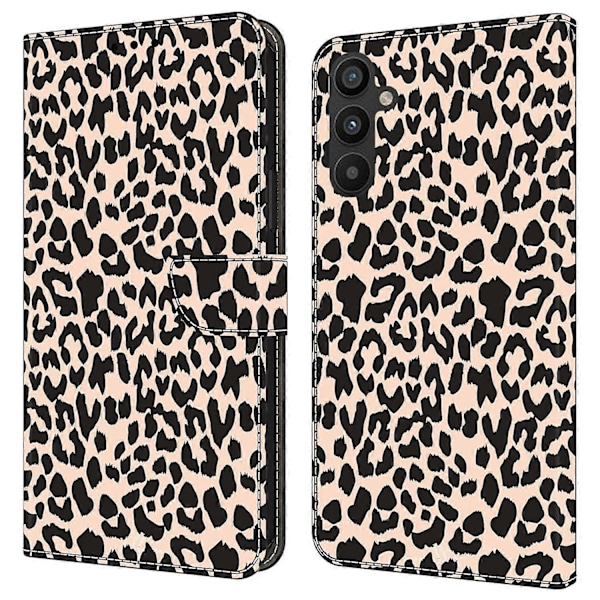 Til Samsung Galaxy A34 5G Etui Mønster Trykt Beskyttende Cover TPU+PU Læder Flip Telefon Etui Multicolor Style A