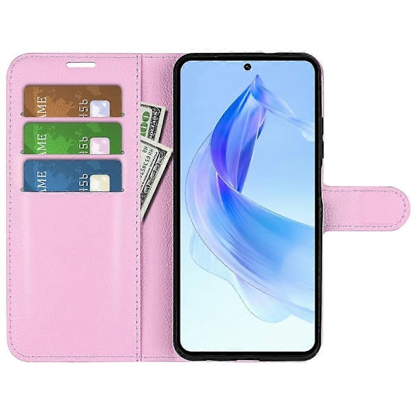 Honor 90 Lite 5G/X50i 5G Naarmuuntumaton Puhelinjalusta Suojakotelo PU-nahkainen Lompakkokotelo Multicolor Style C