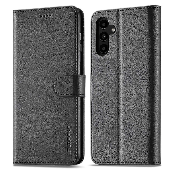 LC.IMEEKE Samsung Galaxy S23 FE Lompakkokotelo PU-nahkaa Vasikkanahkakuvioinen Jalustallinen Käännettävä Suojakotelo Multicolor Style A