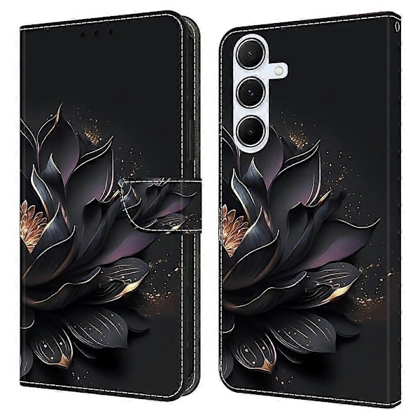 Fodral för Samsung Galaxy A36 5G/A56 5G Magnetlås 3D-mönster Läderplånbok Telefonskydd Multicolor Style Q