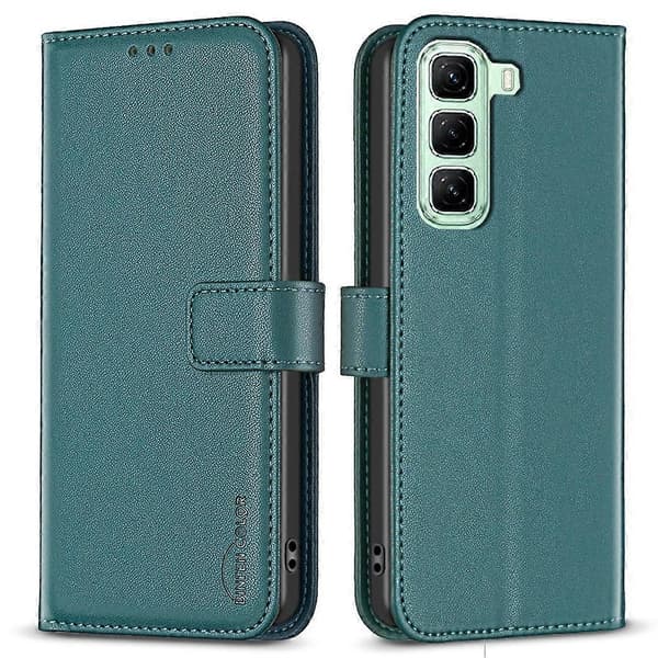 Plånboksfodral i Läder för Infinix Hot 50 5G Multicolor Style C