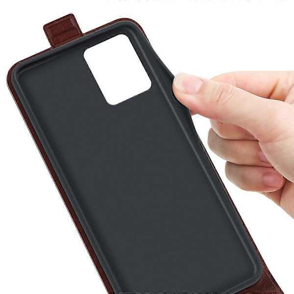 Nokia G22 Korttipidike Pystysuuntainen Käännettävä Puhelinkotelo Iskunkestävä PU-nahkakansi Multicolor Style D
