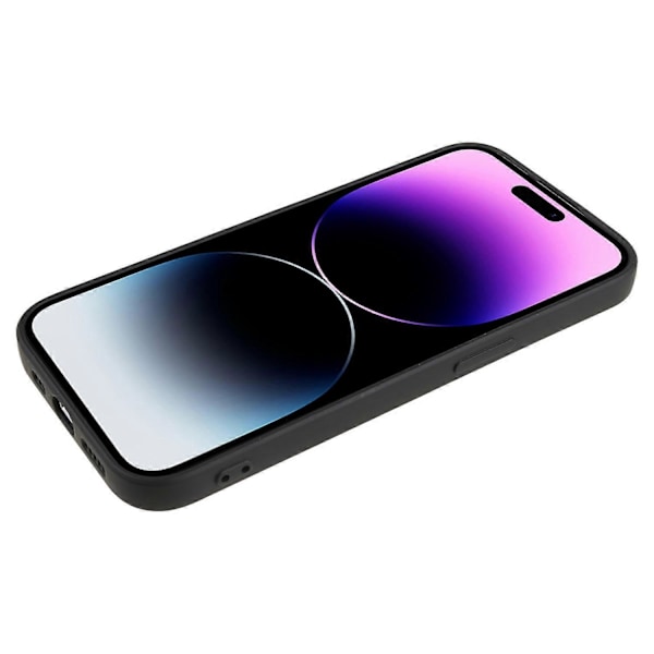 Mjukt TPU-gummiskal för iPhone 14 Pro, reptåligt fiberskyddsfodral Multicolor Style M
