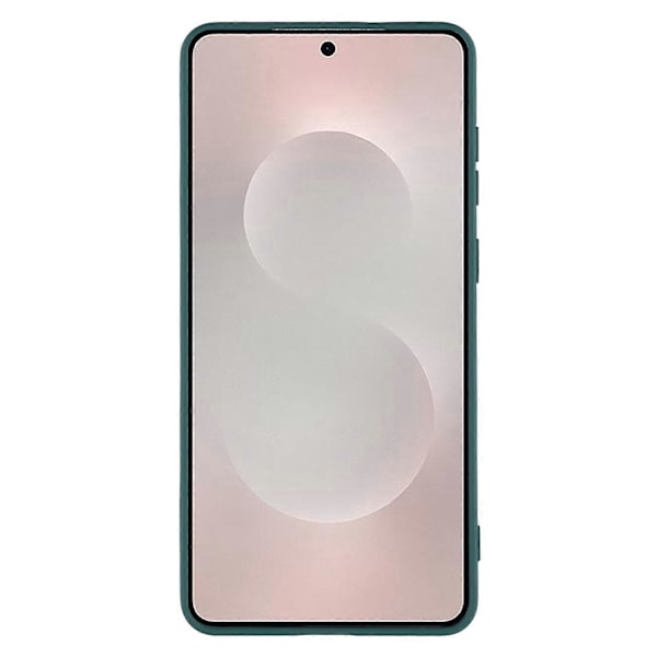 Samsung Galaxy S25 Edge -kotelo, kaareva reuna, 2,0 mm TPU-suojapuhelinkuori Multicolor Midnight Green