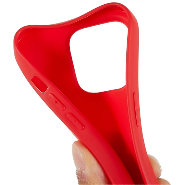 For iPhone 14 Pro Max Anti-fingeravtrykk Beskyttelsesdeksel Anti-ripe Matt Fleksibel TPU-deksel Multicolor Style C