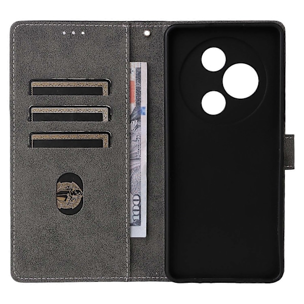 Til TCL 60 NxtPaper 4G Etui Wallet RFID-blokering PU Læder Telefon Cover Stativ med Rem Multicolor Brown