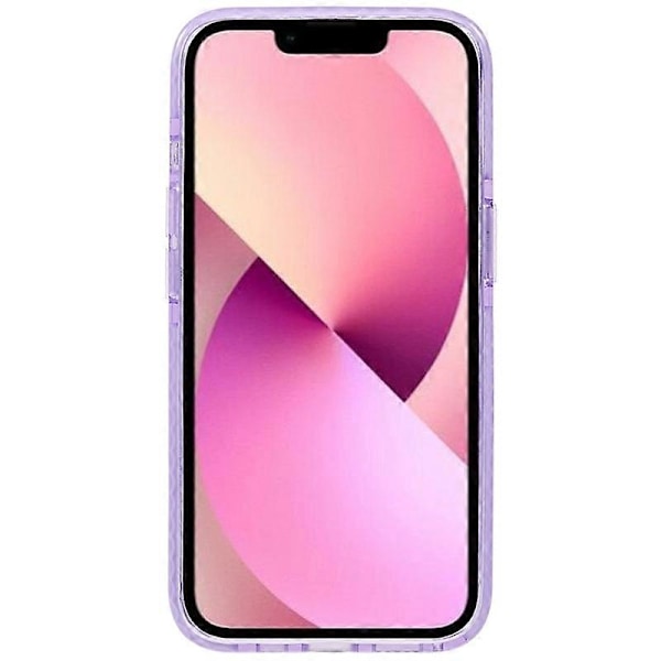 PC+TPU-skal för iPhone 13 6,1 tum, falltåligt, genomskinligt mobiltelefon baksidesskydd Multicolor Style D