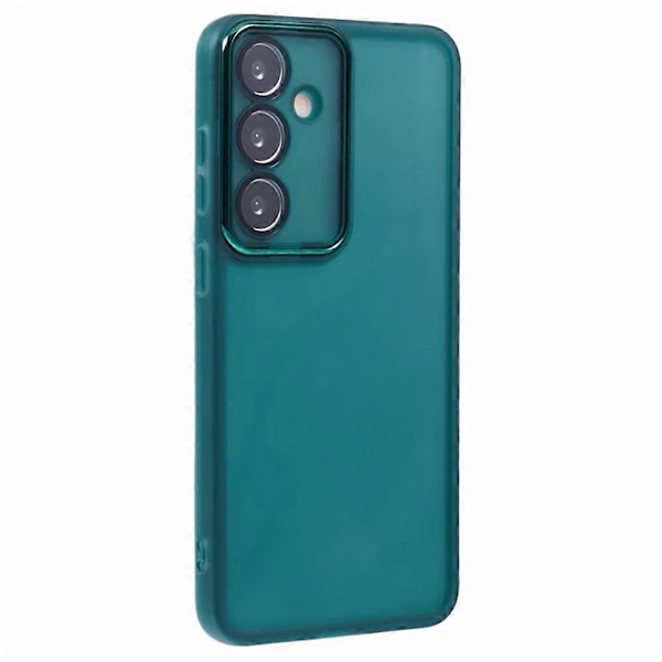 WANLONFENG DKSM-serien för Samsung Galaxy S25 TPU-skal Elektropläterad ram med härdat glas Multicolor Style E