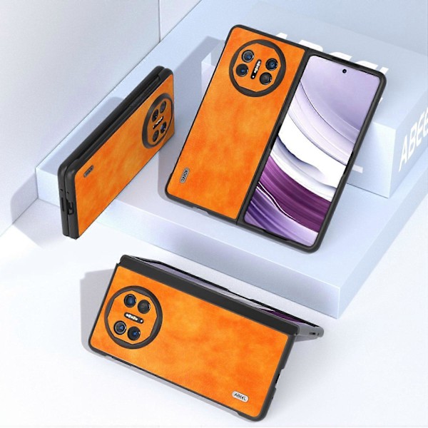 Skal för Huawei Mate X5 Lädertextur PU-läder + PC-telefonfodral Multicolor Style C