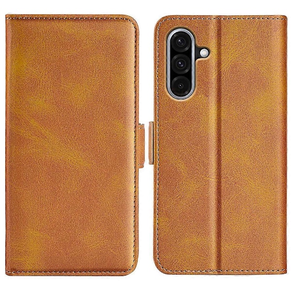 Til Samsung Galaxy A36 5G Stand Case Kalvetekstur Læder Wallet Telefon Cover Multicolor Style C