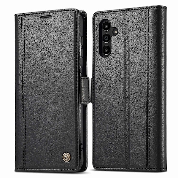 LC.IMEEKE Iskunkestävä puhelinkotelo Samsung Galaxy A54 5G:lle, PU-nahkainen läppäpuhelimen lompakkokotelo jalustalla Multicolor Style A