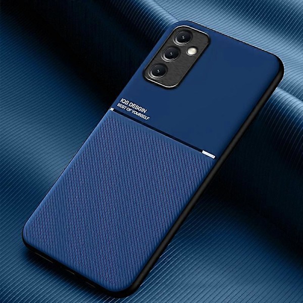 Stöttåligt Skal för Samsung Galaxy A54 5G Mobilskal Linjer Präglat PU Läder TPU Skydd Multicolor Style B