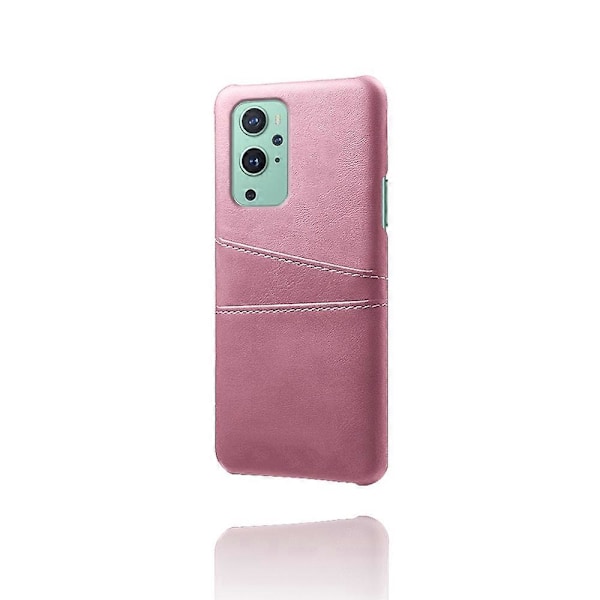 KSQ PC+PU Læderbelagt Etui med Dobbelt-Kortpladser til OnePlus 9 Pro Multicolor Style E