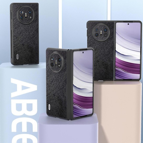 Skal för Huawei Mate X5 Lädertextur PU-läder + PC-telefonfodral Multicolor Style B