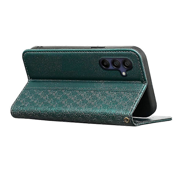 Plånboksfodral för Samsung Galaxy A26 5G Stark Magnetisk Rutmönster Präglat Läder Flip Multicolor Style D