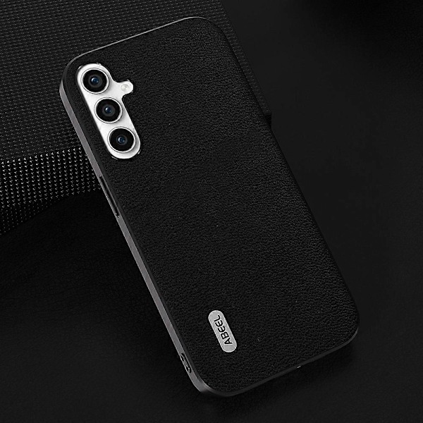 För Samsung Galaxy A54 5G Mobilskal Äkta Koläder Belagd PC+TPU Halkfritt Skydd Multicolor Style A