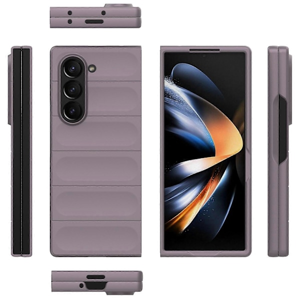 För Samsung Galaxy Z Fold6 5G Skal Robust Hårt PC Vikbart Telefonskydd Multicolor Style J