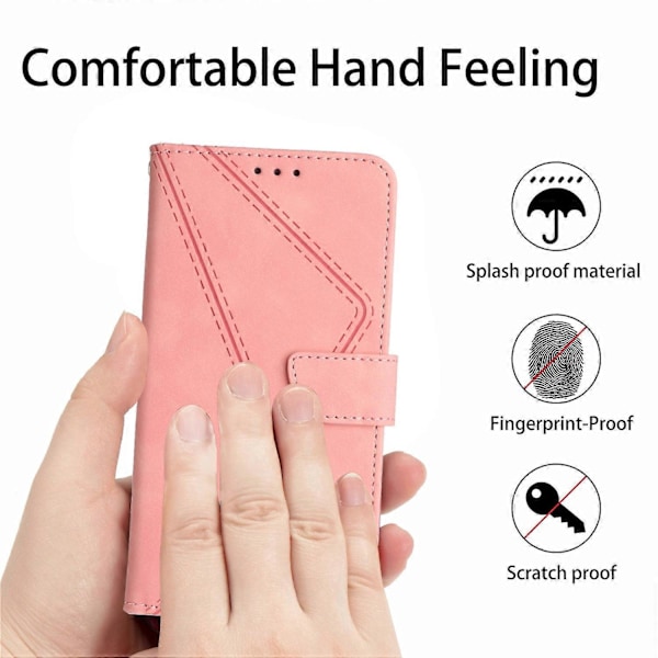 Xiaomi 14 -kotelo, nahkainen, ihoa myötäilevä, naarmuuntumaton lompakkopuhelinkotelo Multicolor Style C