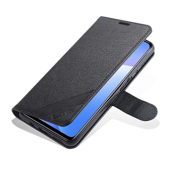 AZNS Lompakkokotelo Jalustalla Xiaomi Redmi Note 9 Pro 5G/10T Lite 5G -puhelimelle