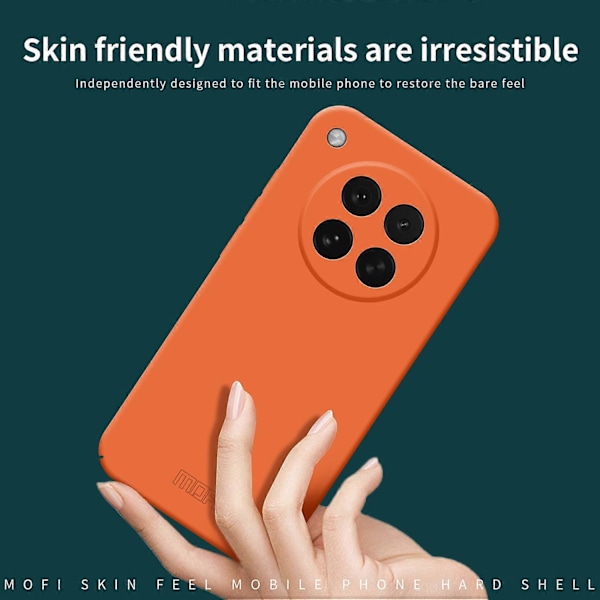För Oppo Find X8s 5G Mobilskal MOFI JK Qin Serie Hud-Touch Matt Anti-fingeravtryck Baksida Multicolor Beige
